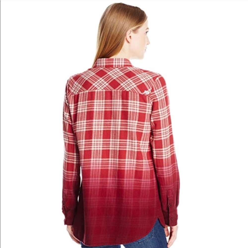VOLCOM Plaid Top - Picture 2 of 5